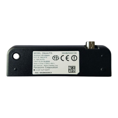 Panasonic DNUA-P75 User manual
