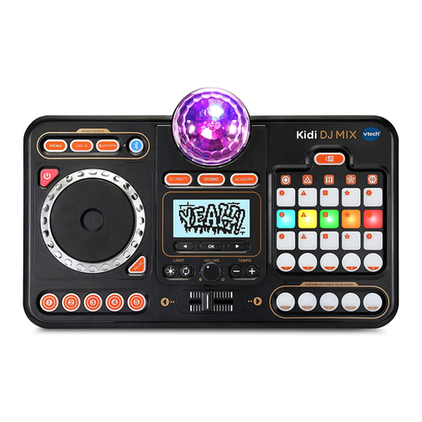 V-tech Kidi DJ MIX Assembly Instructions