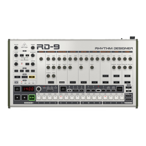 Behringer RD-9 user manual