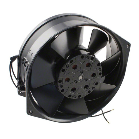 Ebmpapst W2S130-AA25-65 User manual