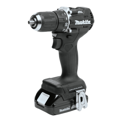 Makita XFD15 User manual