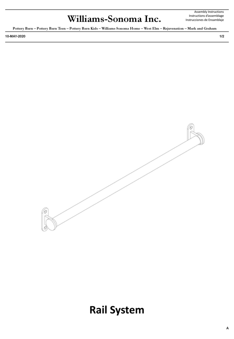 Williams-Sonoma C104891 Assembly instructions