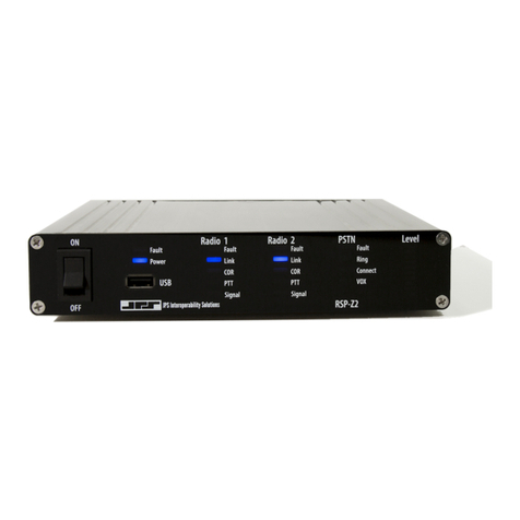 JPS RSP-Z2 Installation and operation manual