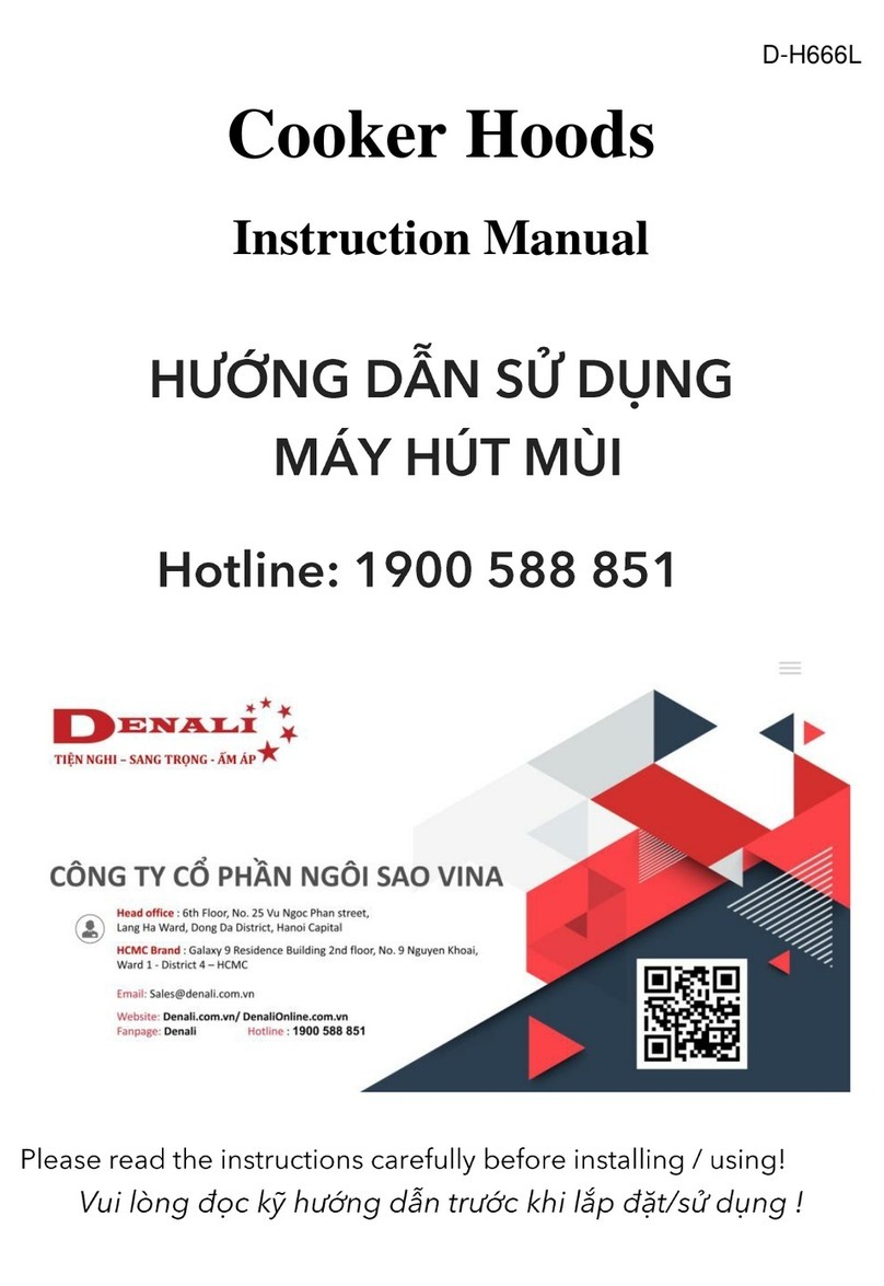 Denali D-H666L instruction manual