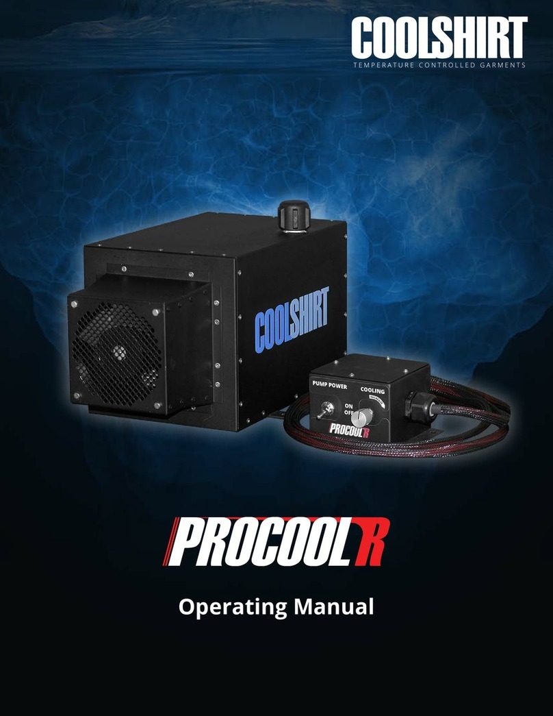 CoolShirt Procool R operating manual