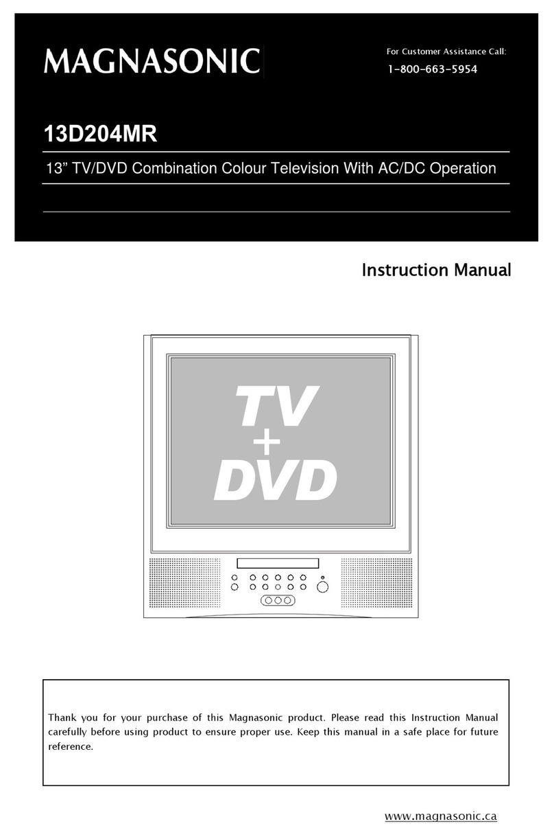Magnasonic 13D204MR User manual