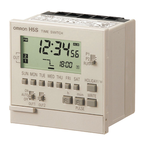 Omron H5S - User manual