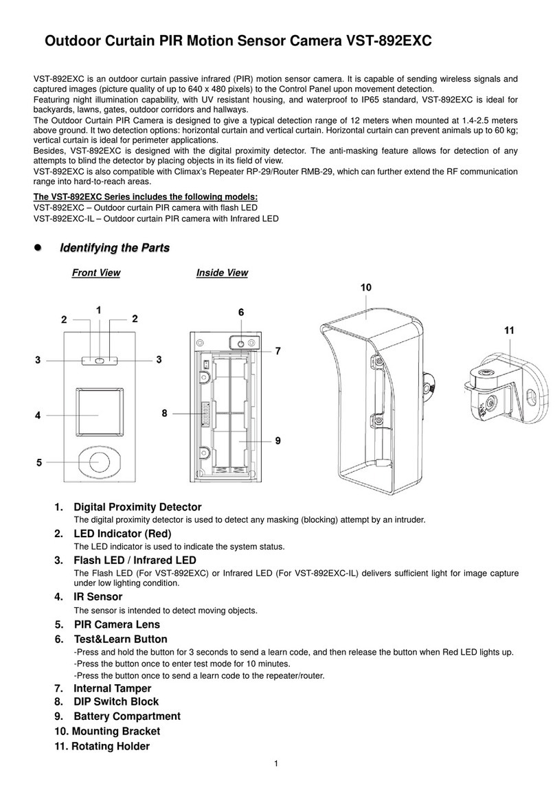 Climax Technology VST-892EXC user manual