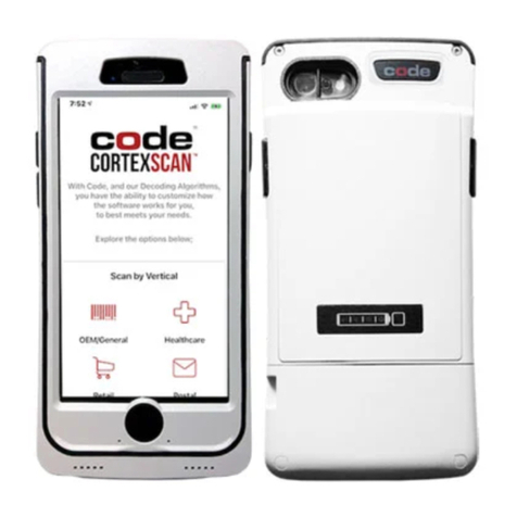 Code CR7020 User manual