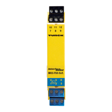 turck IM33-FSD-Ex/L User manual