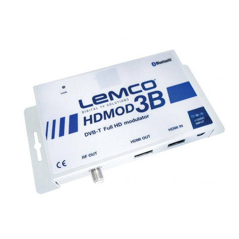 Lemco HDMOD-3B Operation manual