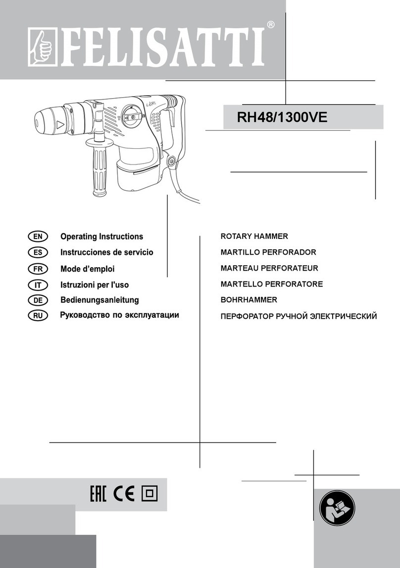 Felisatti RH48/1300VE operating instructions