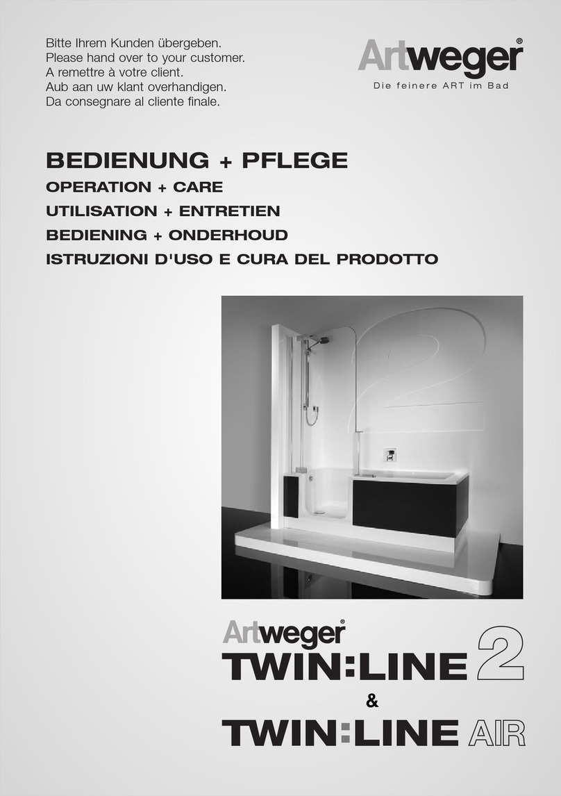 Artweger Twinline 2 User manual