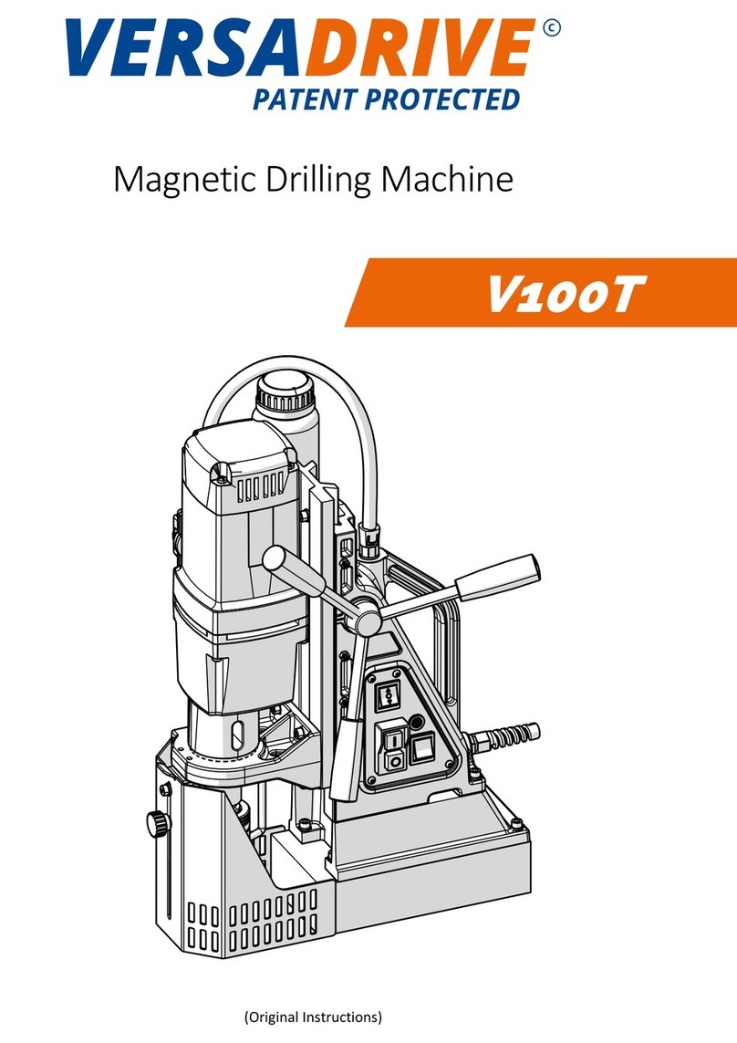 HOLEMAKER VERSADRIVE V100T manual
