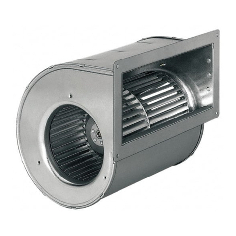 Ebmpapst D2E133-DM47-23 User manual