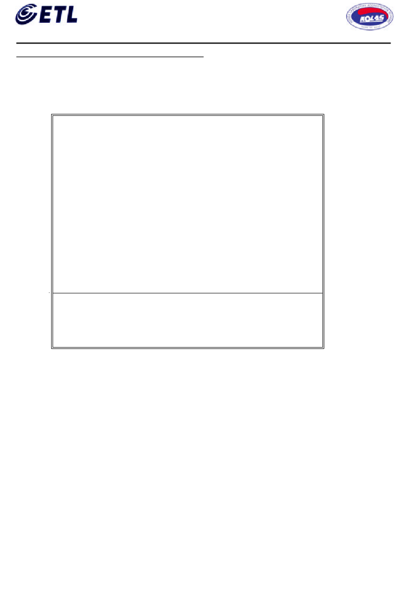 ETL SDD-2301N User manual