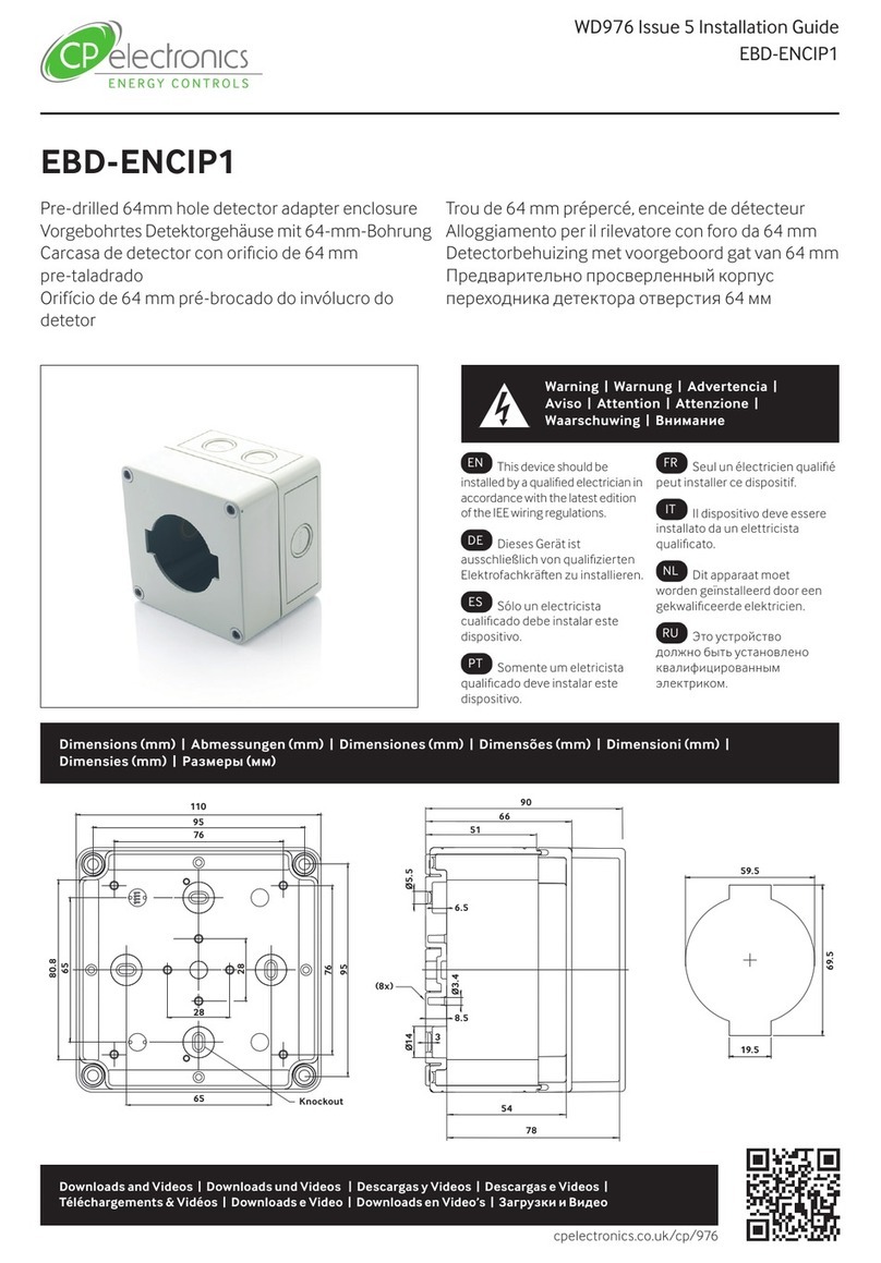 C.P. Electronics WD976 quick start guide