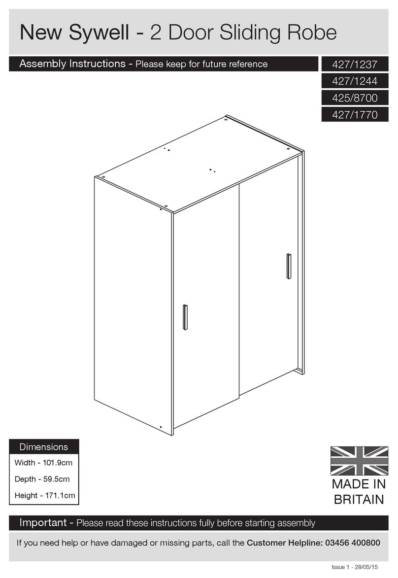 Argos New Sywell 427/1237 Assembly instructions