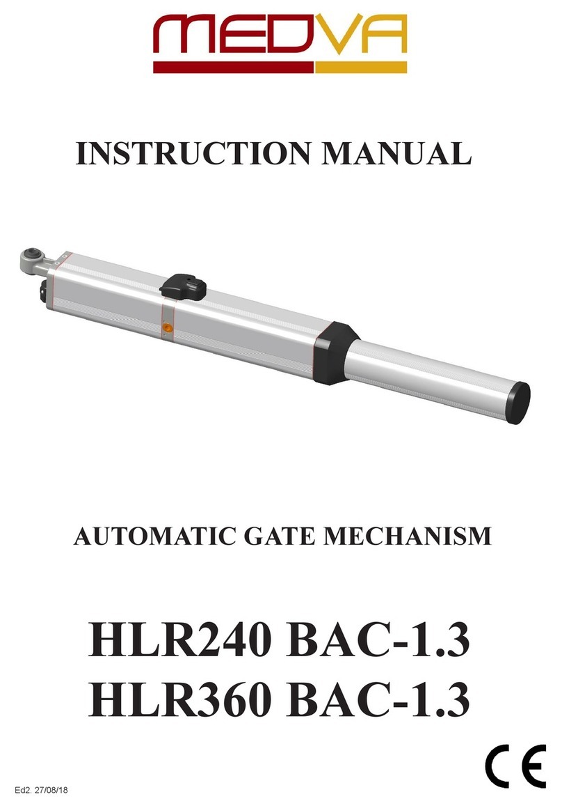 Medva HLR240 BAC-1.3 instruction manual