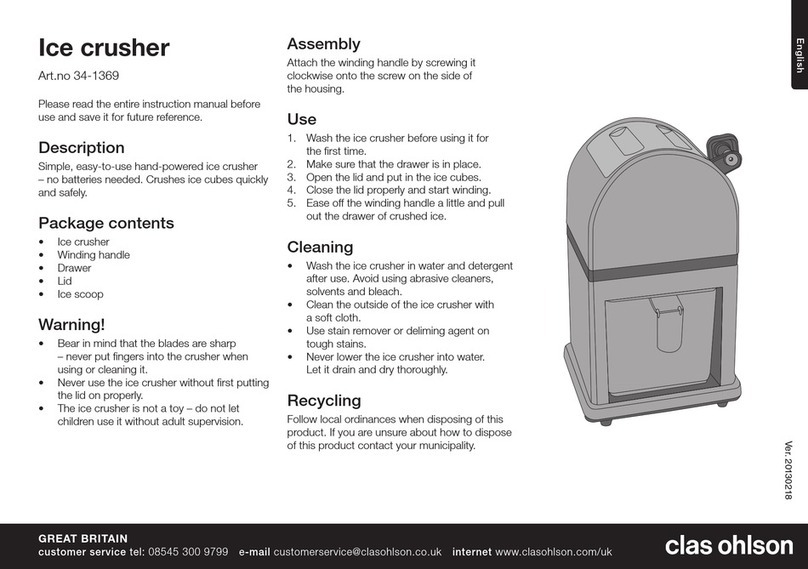 Clas Ohlson 34-1369 instruction manual