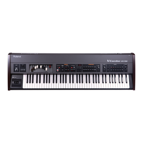Roland VR-700 User manual
