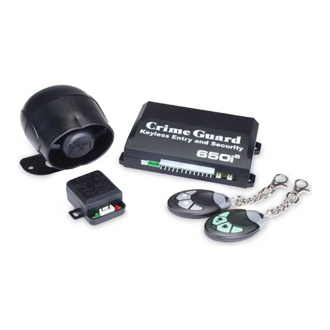 Crime Guard Crime Guard 650i5 quick start guide