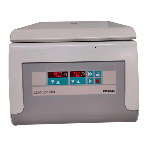 Heraeus Labofuge 300 Instructions for use
