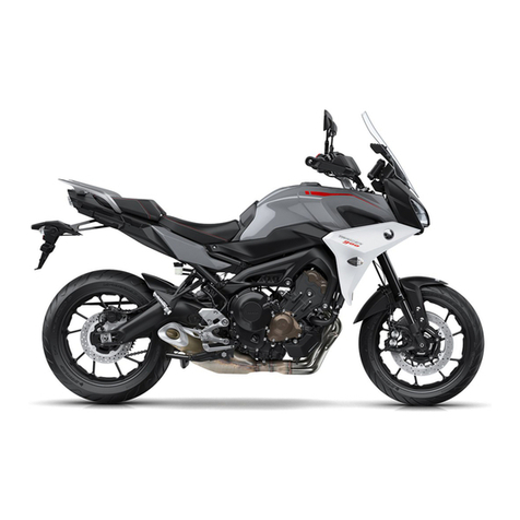 Yamaha TRACER MTT850D User manual
