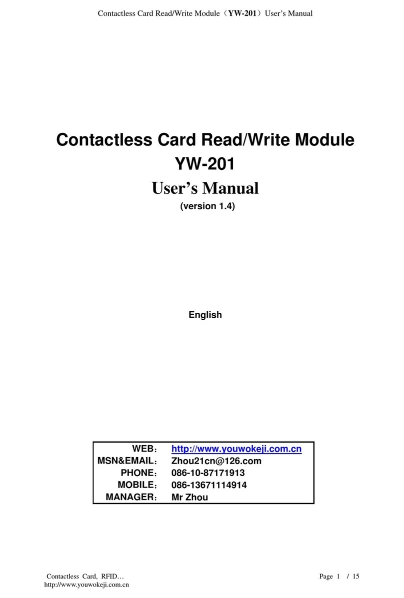 Archive YW-201 User manual
