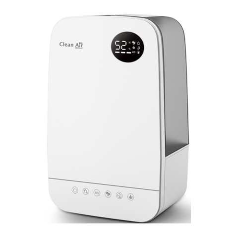 cleanAIR Optima CA-606W user manual