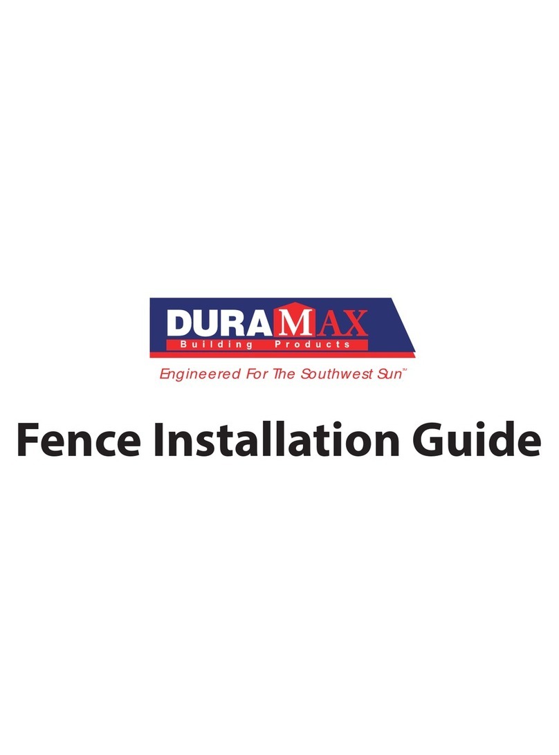 Dura-Max FENCE installation guide