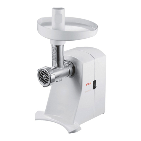 Bosch MFW1501 User manual