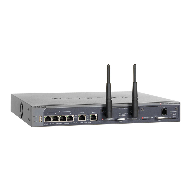 NETGEAR ProSafe UTM9S User manual
