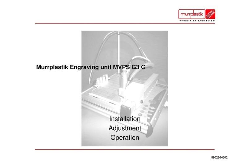 Murrplastik MVPS G3 G Installation, Adjustment, Operation