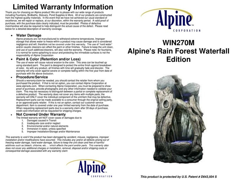 Alpine WIN270M instruction manual