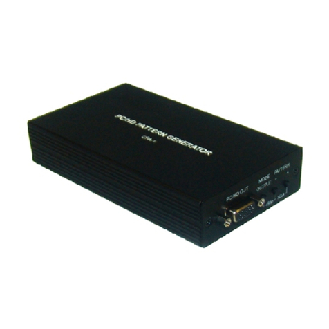 Converters.TV 633 Operation manual