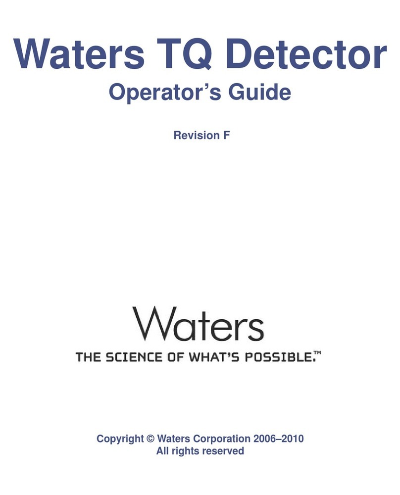 Waters TQ Detector Operator's guide