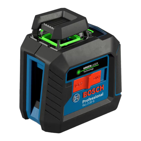 Bosch Professional GLL 2-20 G Original instructions