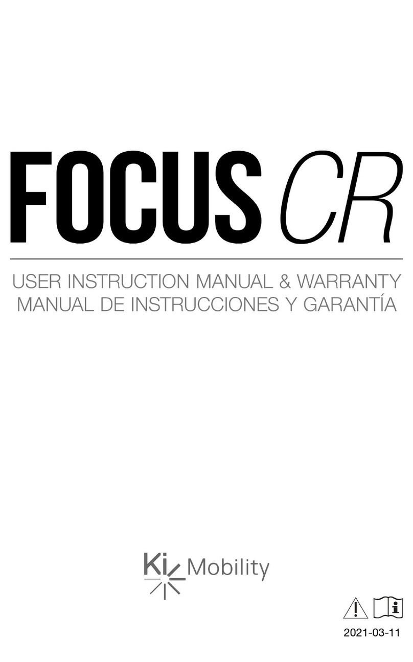 Ki Mobility Focus CR Installation and operation manual