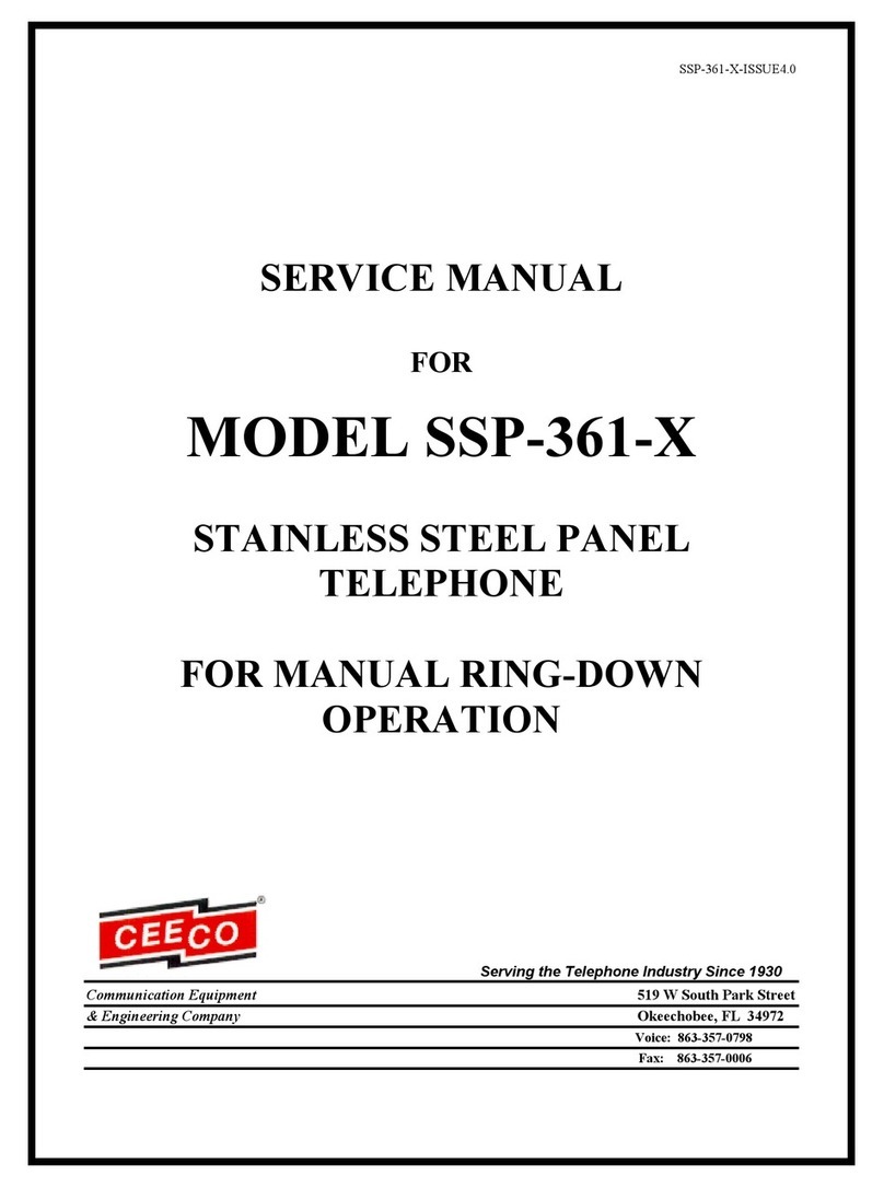 CEECO SSP-361-X User manual