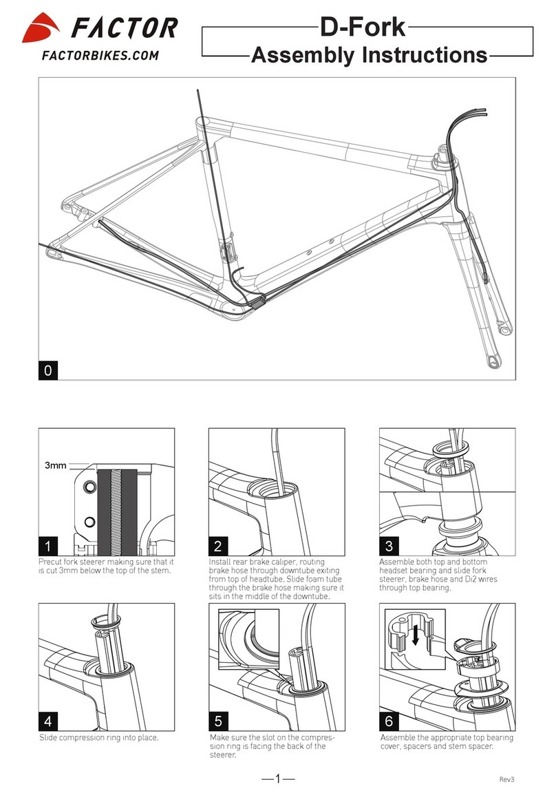 Factor D-Fork Assembly instructions
