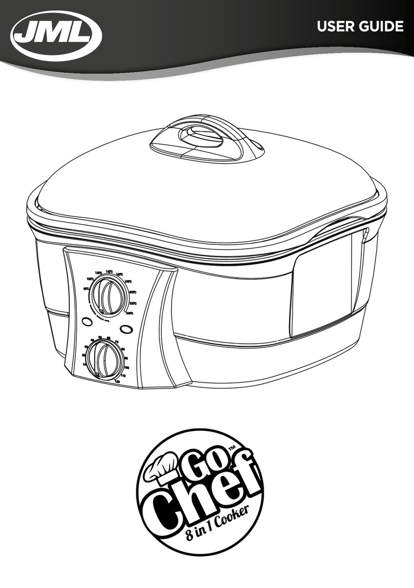 JML GoChef MF-02 user guide JML GoChef MF-02 user guide