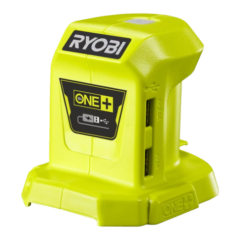 Ryobi R18USB User manual