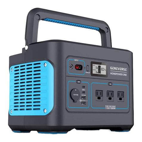 Generark HomePower ONE user manual
