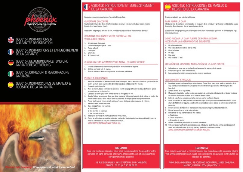 Phoenix GS8015K Product information sheet