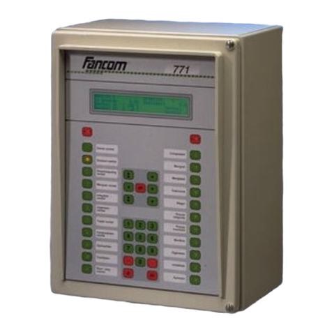 Fancom 771 Installer manual