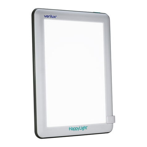 Verilux HappyLight Lucent VT22 User manual