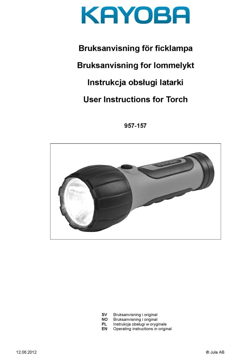 Kayoba 957-157 User manual
