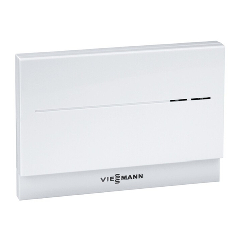 Viessmann Wireless base station Operating instructions
