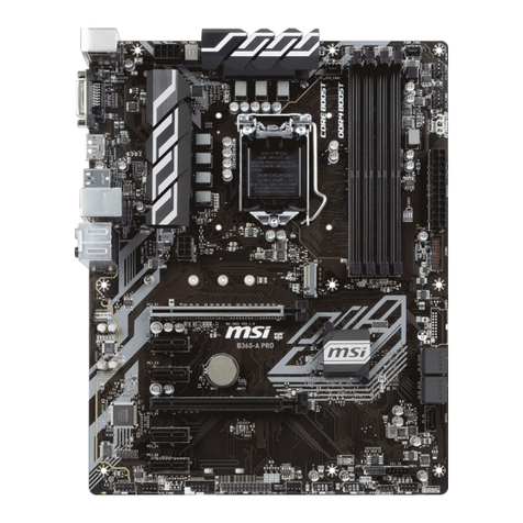 MSI B360-A PRO User manual